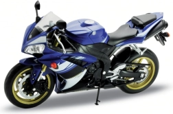 Welly motorcykel Yamaha YZF‑R1 1:10 blå