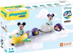 PLAYMOBIL 1.2.3 DISNEY figur­sæt – Mickey og Minnie: flyvetur i skyerne