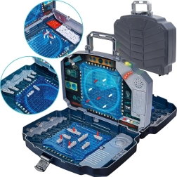 Elektronisk søslag i kuffert med lys og lyd, 5+