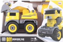 Skruedrevet fjernstyret gravemaskine med ombygning til robot