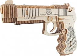Woodcraft træ 3D-puslespil pistol M92F