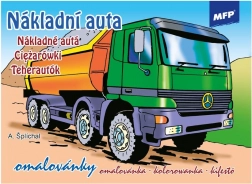 Børnefarvebøger Lastbiler