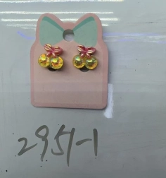 Øreringe Kirsebær Sæt