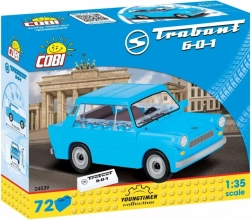 byggesæt af bilen Trabant 601 1:35 fra COBI (72 klodser)