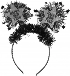 Nytårsdiadem med stjerner