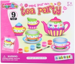 Maling af keramisk tesæt til børn