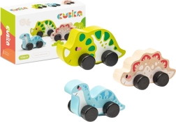 Glade dinosaurer - træ-sæt 3 dele