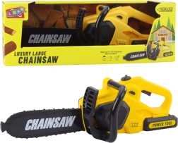 Børne-kædesav med lys og lyde, gul