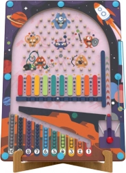 Magnetisk pinball Rum 2 i 1 – træspil 2Kids Toys