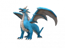 Mythiske drage Vandfigur