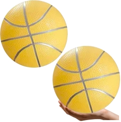 Pastelgul gummistrandbold 20 cm