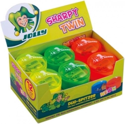 Dobbelt blyantspidser med dæksel