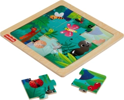 Fisher-Price-træpuslespil Insekter i skoven, 10 brikker