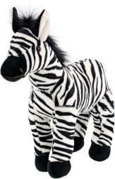 Plyszebra 28 cm til babyer