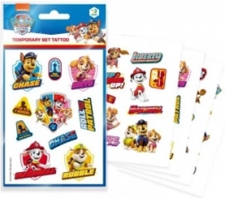 Midlertidige tatoveringer PAW PATROL – 4 ark
