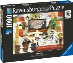 Ravensburger puslespil Eames Design Classics 1000 brikker