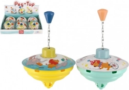 Roterende snurretop med en diameter på 12 cm - metalkonstruktion i 2 farver