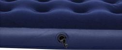 Oppustelig velourmadras 191 × 137 × 22 cm BESTWAY