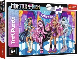 Puslespil 100 brikker Monster High – uhyggelige venner