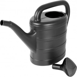 Plastisk vandkande til haven 5 l grå