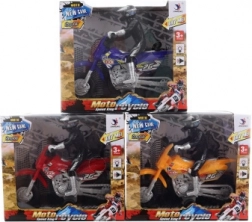 Motorcykel med lyd og lys til børn