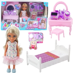 Laleka ANLILY med seng og toiletbord