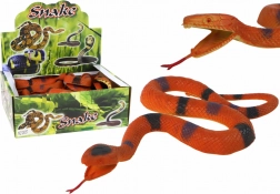 Gummislange brun med sort-grå pletter