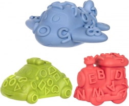 Sensoriske køretøjer til badet 3 stk Tullo