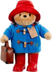 Plys bamse Paddington med kuffert