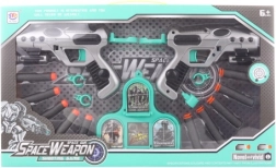 Sæt med rumblastere med skumammunition til børn 6+