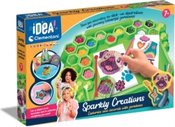 CLEMENTONI Idea Art laboratorium for pynt – moderigtige 3D klistermærker med sten