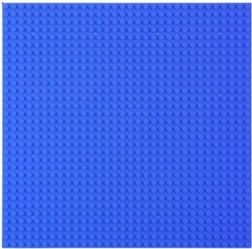 Granatrød byggeplade til byggesten 40x40 cm