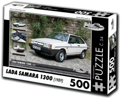 Retro-auta puslespil lada samara 1300 (1989) 500 brikker