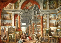 Puzzle Galleri over det moderne Rom 1000 brikker EUROGRAPHICS