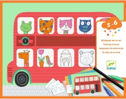 Djeo Malebog Udfyldning af Figurer