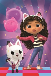 Mini-puslespil 54 brikker Gabbys Kattehus TREFL