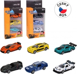 Metalbiler - Sæt med 3 modeller