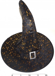 Troldmands hat 38 cm