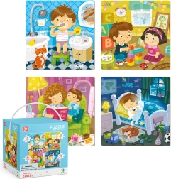 Puslespil 4-i-1 Min dag