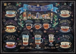 ART PUZZLE Puslespil Tid til kaffe 1000 brikker