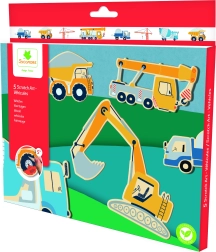 Scratch Art Skrabning Transportmidler