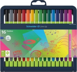 Schneider sæt af linere Line-Up 16 stk.