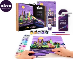 Okto maling med masse Skyline New York 30 × 40 cm