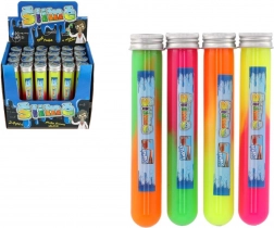 Slim i reagensglas mix farver