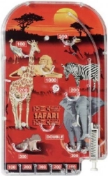 Bord-pinball Tivoli med dyr