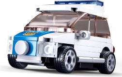 Sluban optrækkeligt politibil