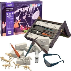 Woopie lille arkæolog – udgravning af 6 dinosaurus-skeletter