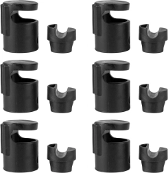 Neo-Sport C-type clips til montering af trampolinens indvendige sikkerhedsnet (6 stk.)