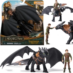 Sådan træner du din drage figurer Toothless og Hiccup 33 cm