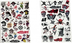 Tatoveringsklistermærker til drenge 25 cm